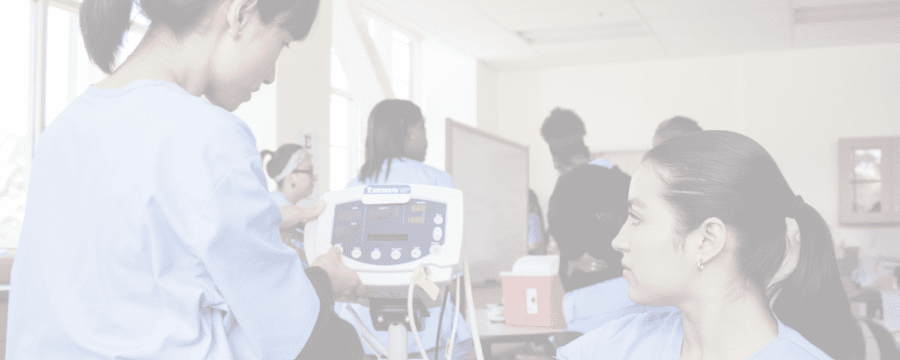 medical students in class
